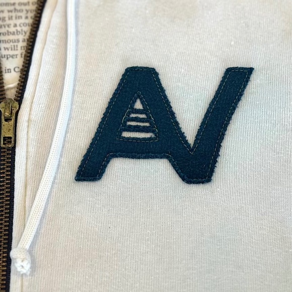 Aviator Nation White Rainbow Hoodie - X-Small (RARE) - Picture 15 of 16